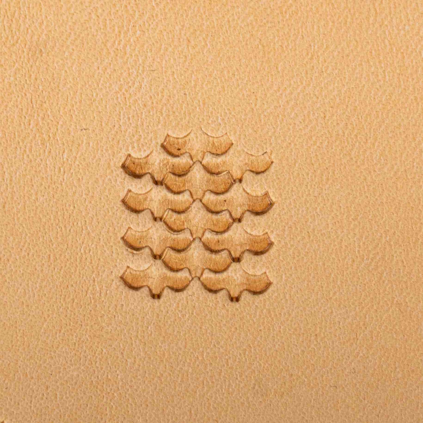 LT413 Bat Leather Stamping Tool–Scale Motif Bat