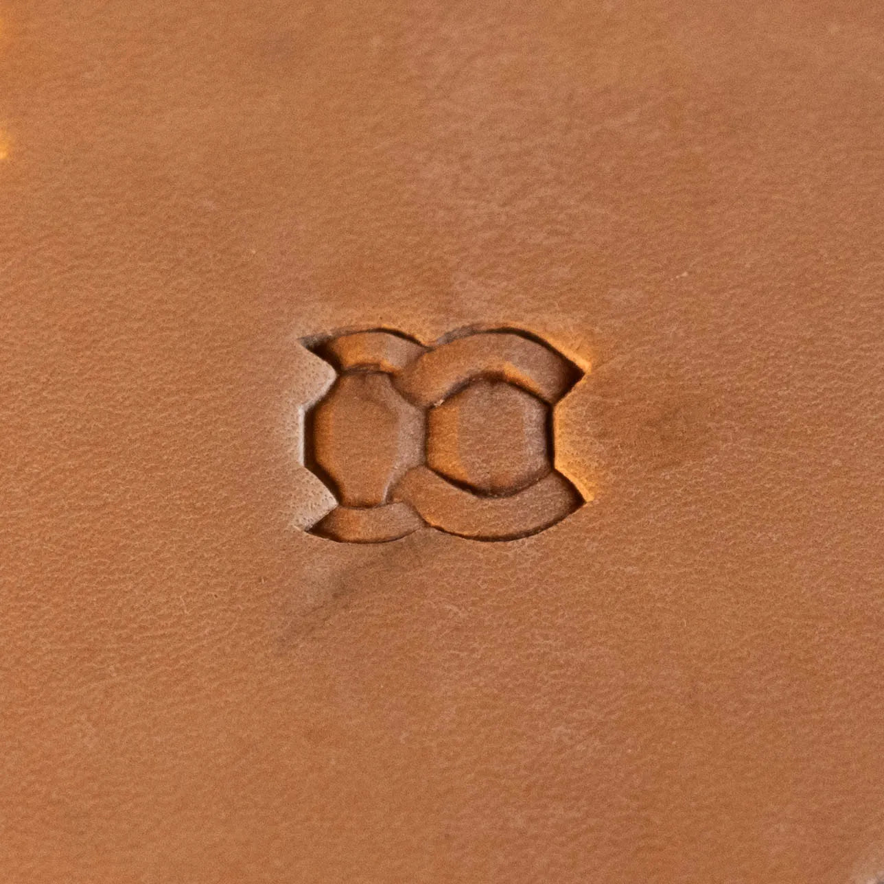LT519 Geometric Leather Stamping Tool–Chain Link Geometric 17x14mm (2/3" x 5/9")