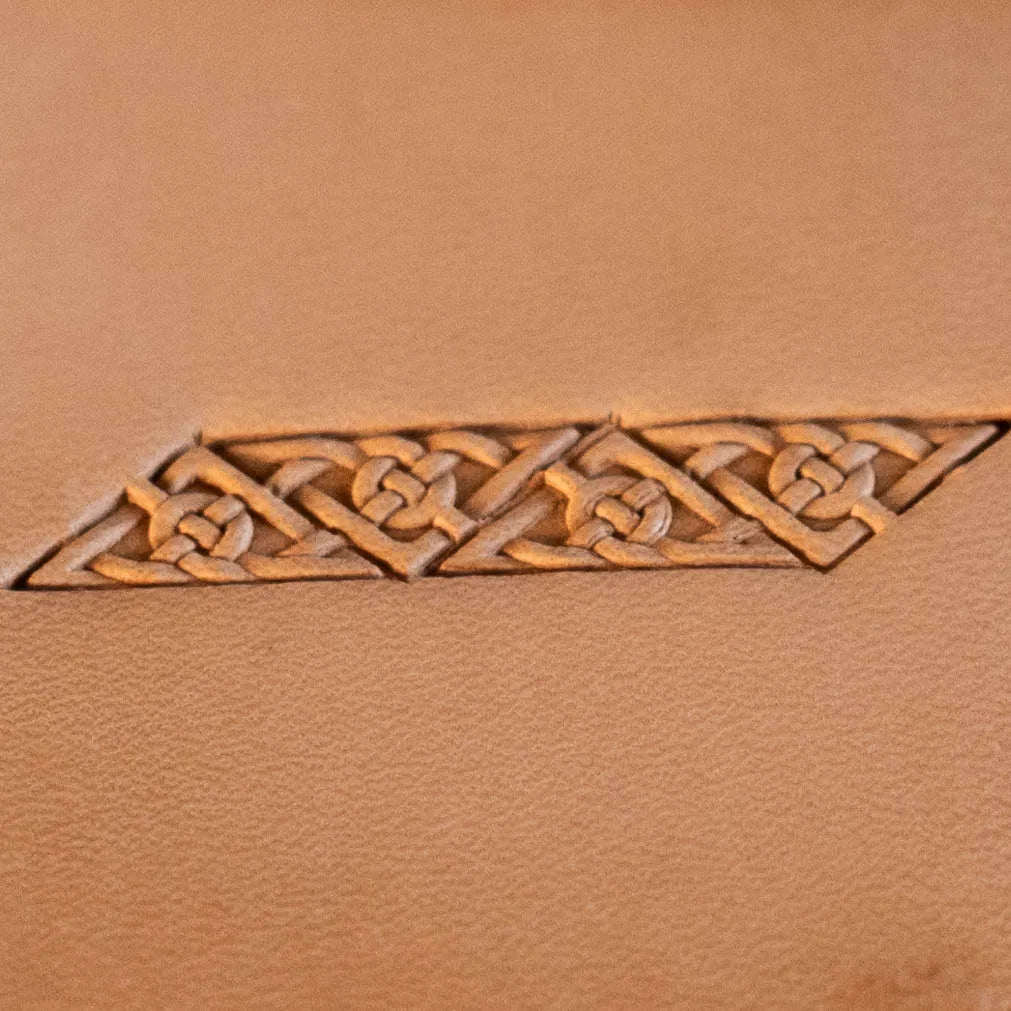 LT599 Celtic Knot Leather Stamping Tool– Celtic Knot 13x13mm (1/2" x 1/2")