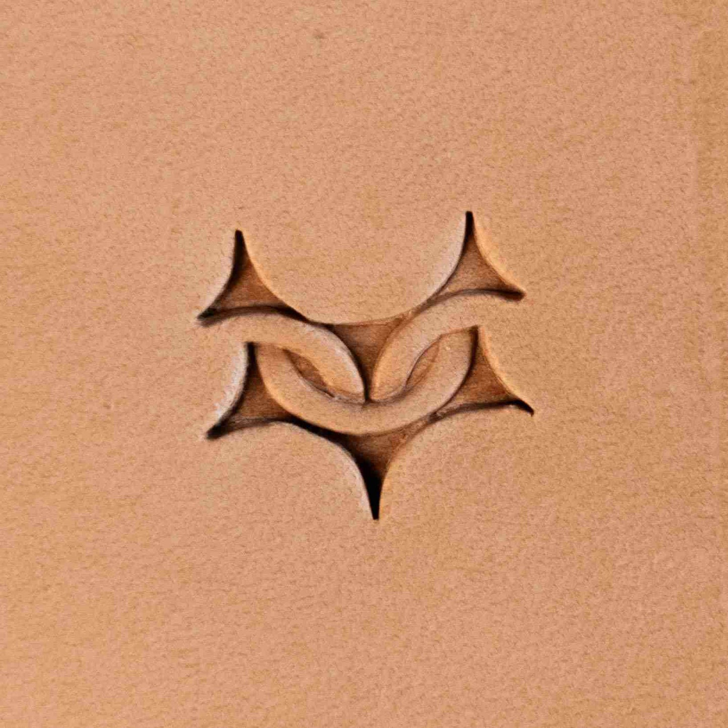 LT505 Interlaced Chain Leather Stamping Tool– Interlaced Chain 15x13mm (9/16x1/2")