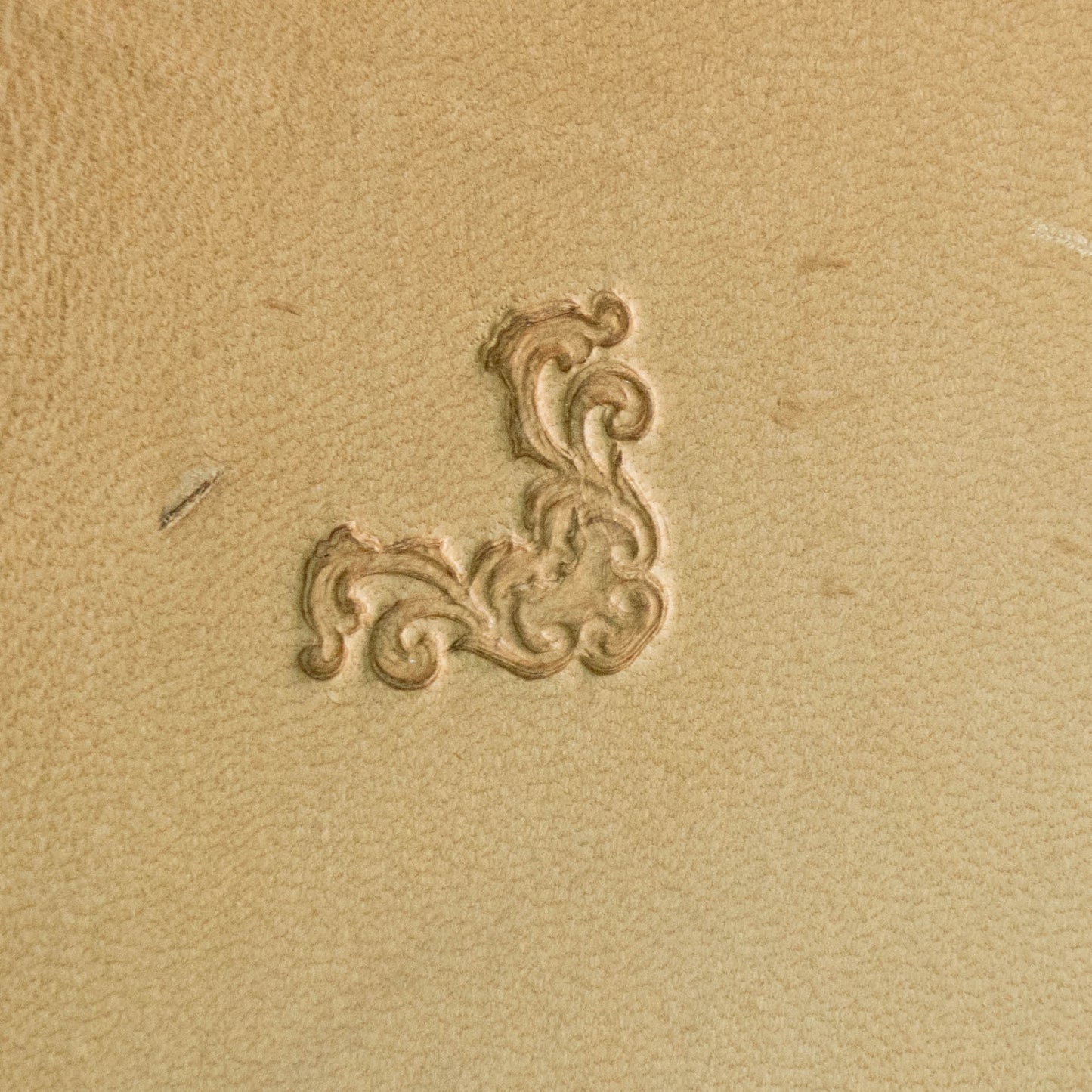 LT716 Ornate Flourish Leather Stamping Tool– Ornate Flourish 17x17mm (2/3" x 2/3")