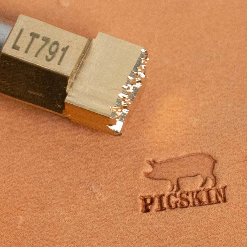 LT791 Pig Leather Marking Stamp – 11x8mm (7/16" x 5/16")