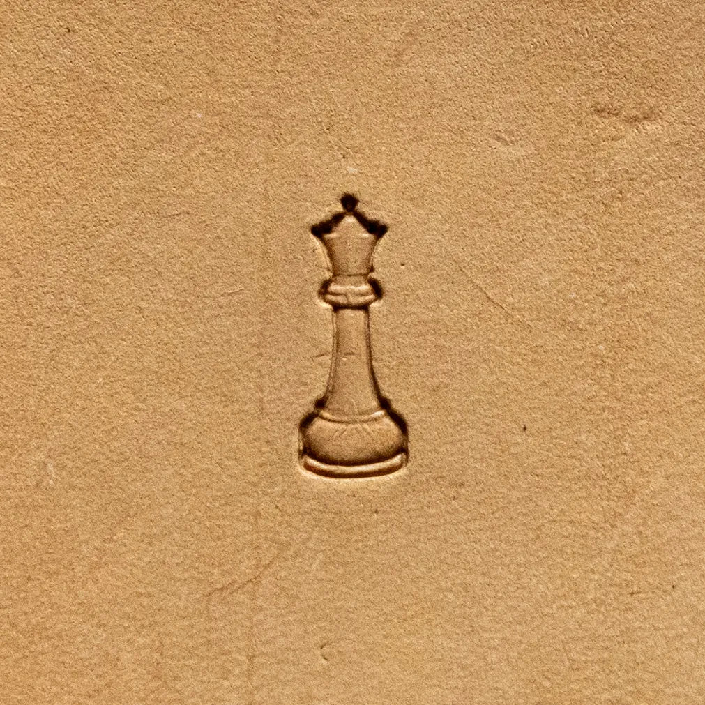 LT739 Pattern Leather Stamping Tool for Professional Crafters – Chess Piece Pattern 7x18mm (3/11" x 5/7")