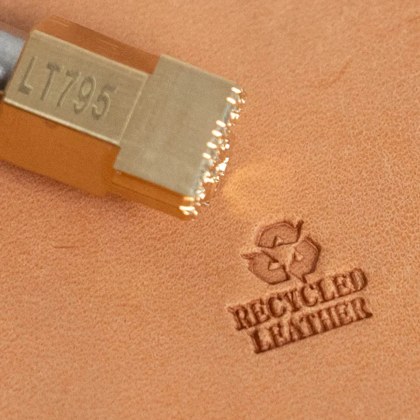 LT795 Recycled Leather Marking Stamp – 11x11mm (7/16" x 7/16")