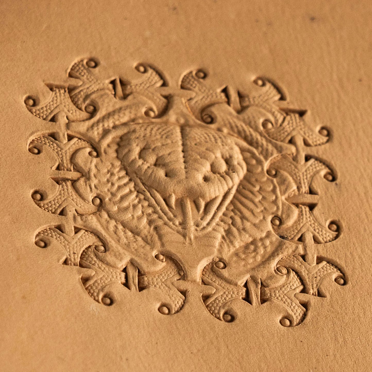 BP105 Bumper Tool Leather Embossing-70x70mm