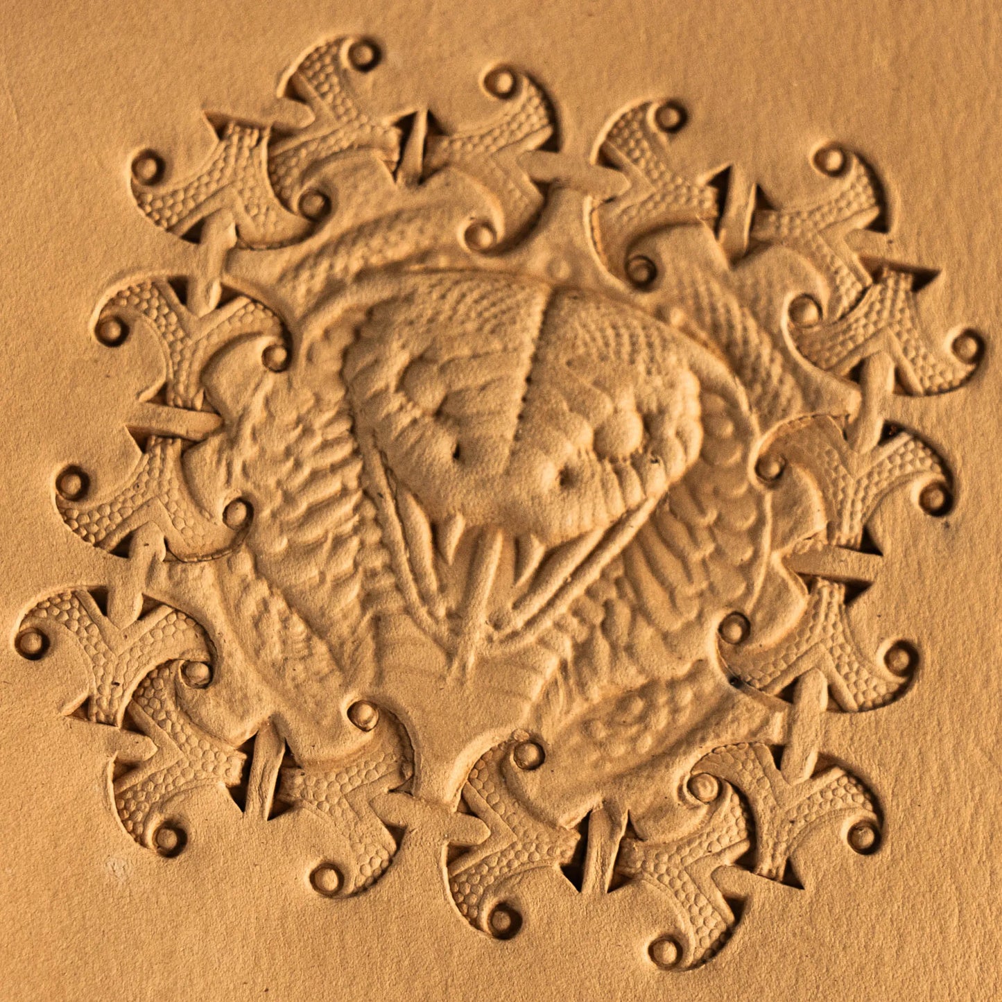 BP105 Bumper Tool Leather Embossing-70x70mm