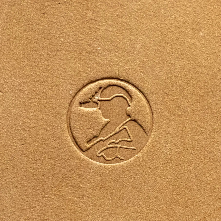 LT805 Deer Leather Stamping Tool for Professional Crafters – Antler Silhouette Deer 15x15mm (7/12" x 7/12")