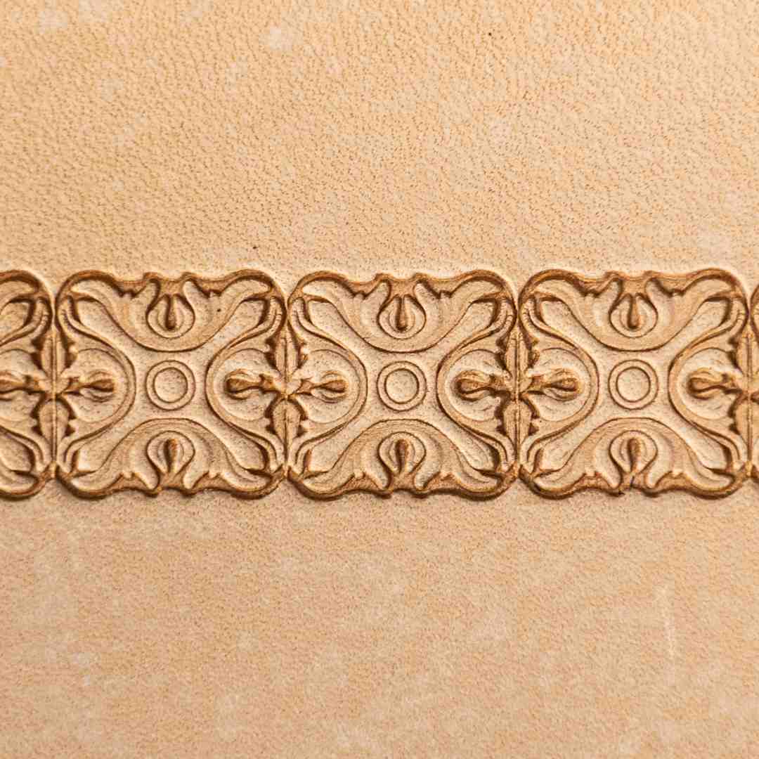 LT176 Ornate Border Leather Stamping Tool– Ornate Border 16x16mm (5/8" x 5/8")