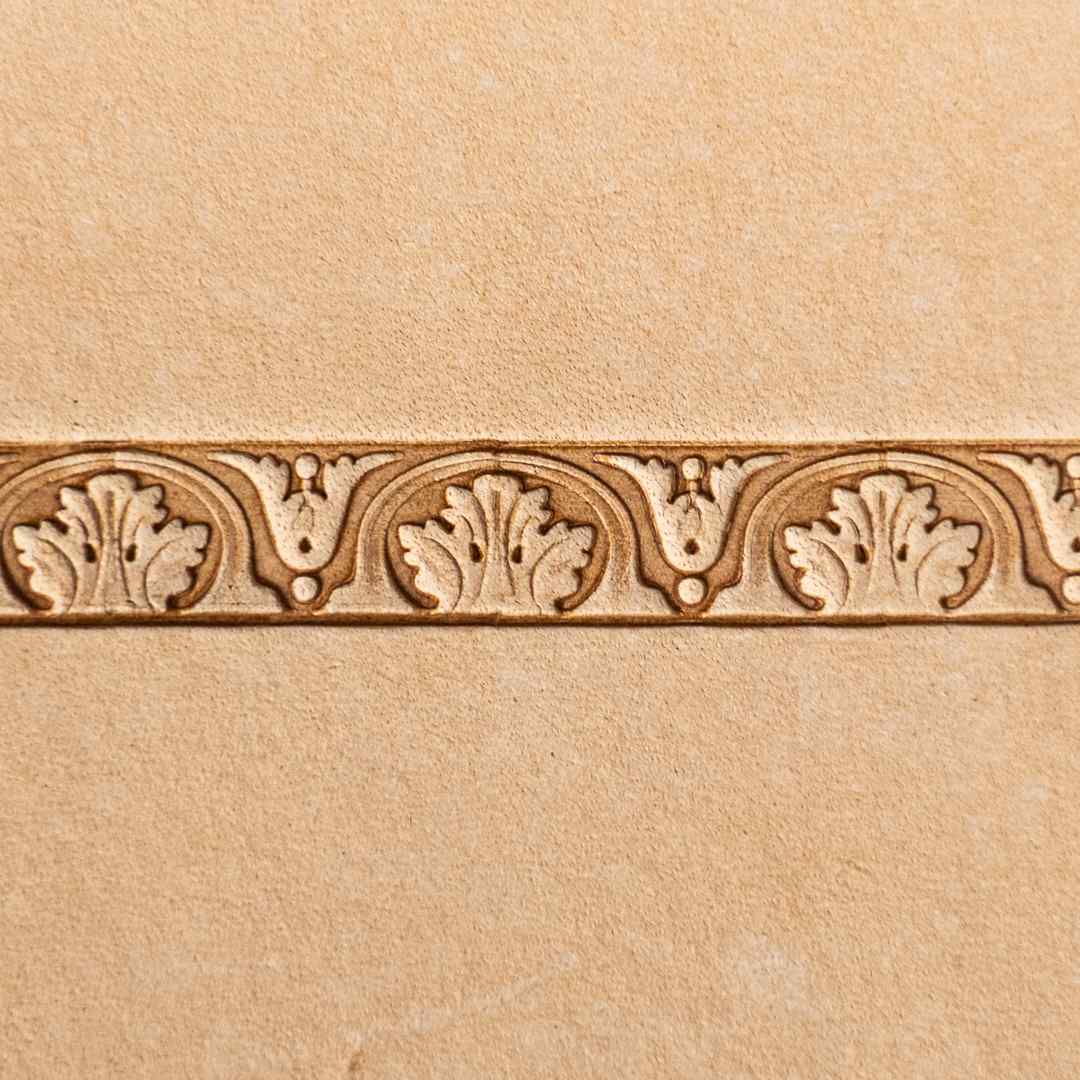 LT174 Oak Leaf Leather Stamping Tool–Ornate Oak Leaf