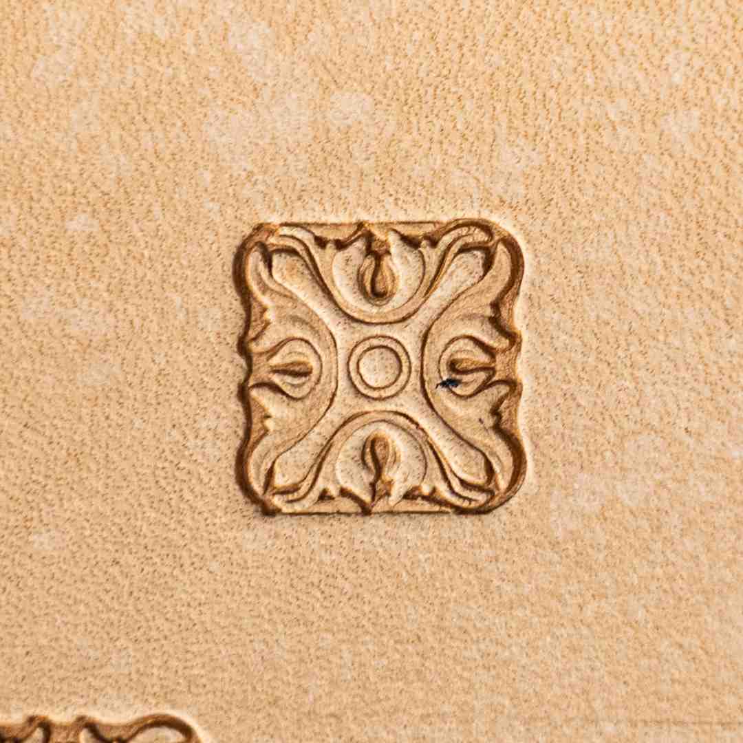LT176 Ornate Border Leather Stamping Tool– Ornate Border 16x16mm (5/8" x 5/8")
