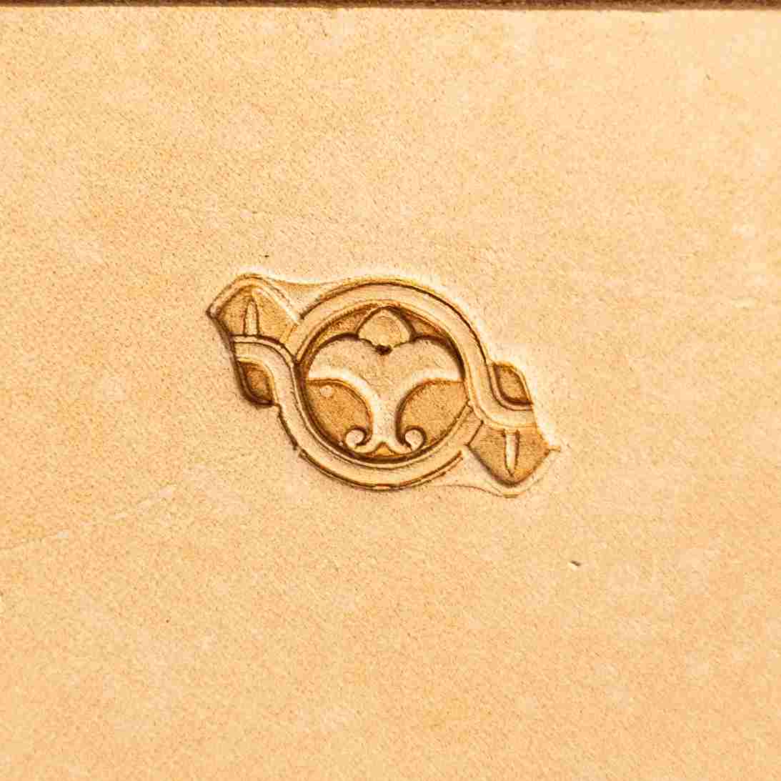 LT144 Circular Border Leather Stamping Tool– Circular Border 18x11mm (5/7" x 7/16")