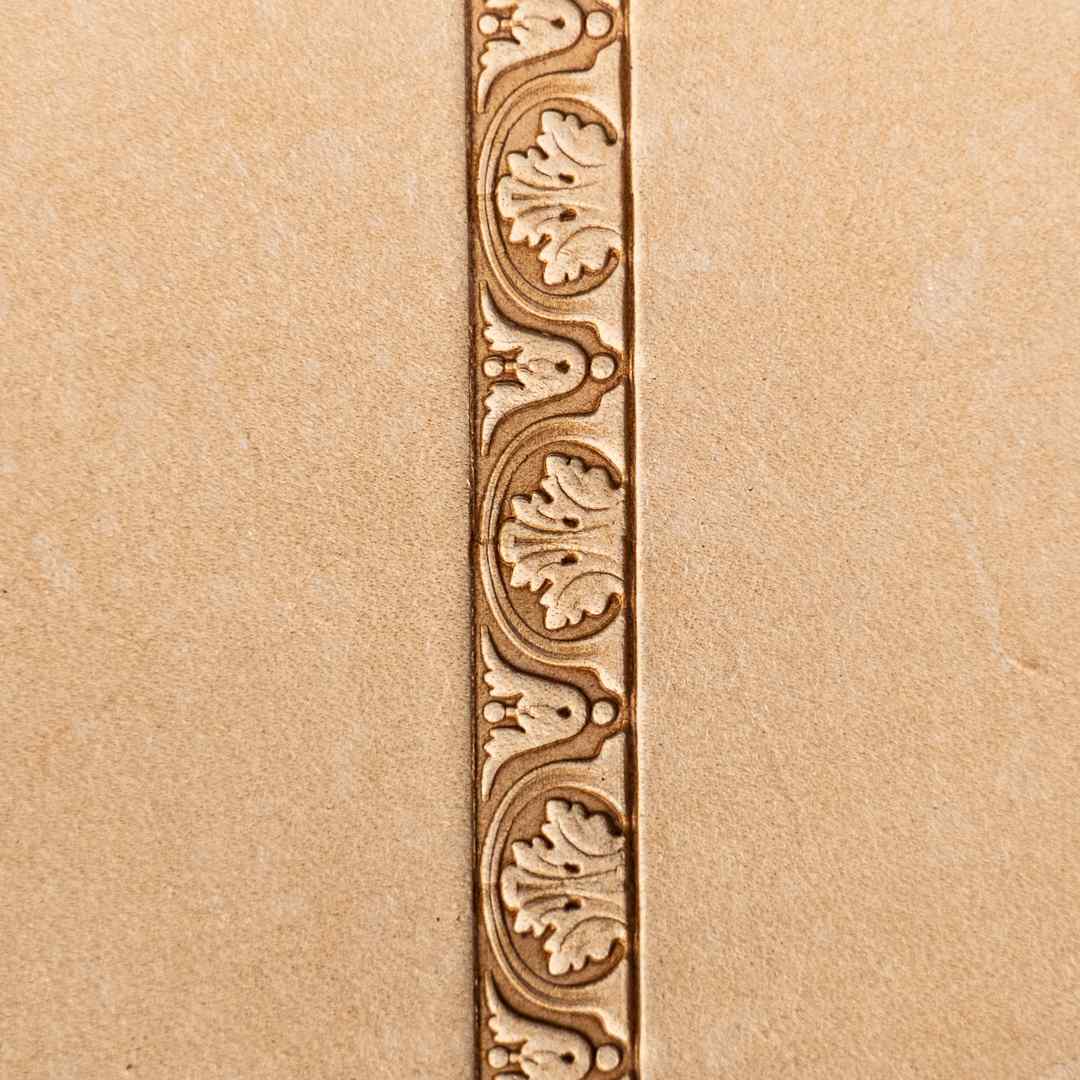 LT174 Oak Leaf Leather Stamping Tool–Ornate Oak Leaf