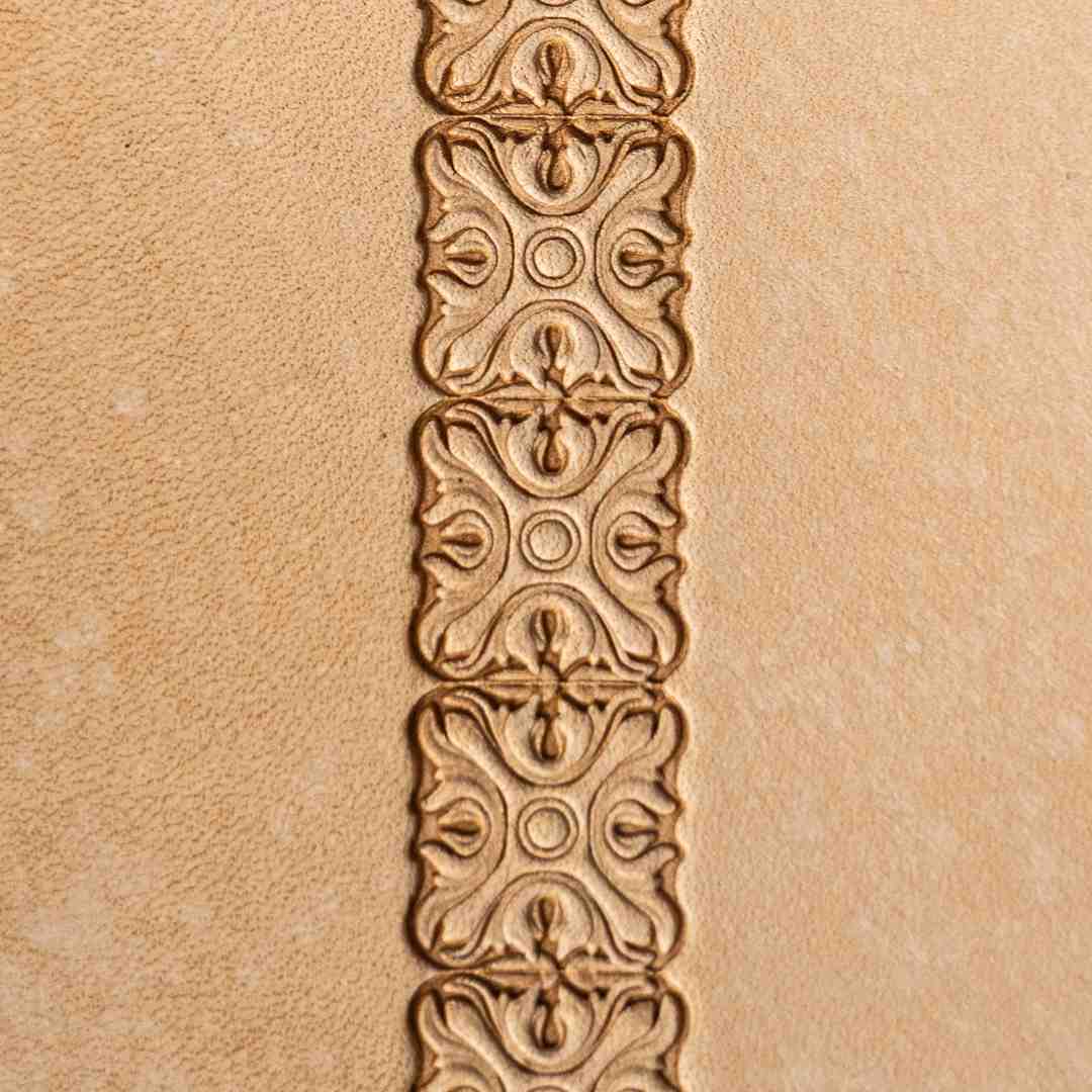 LT176 Ornate Border Leather Stamping Tool– Ornate Border 16x16mm (5/8" x 5/8")