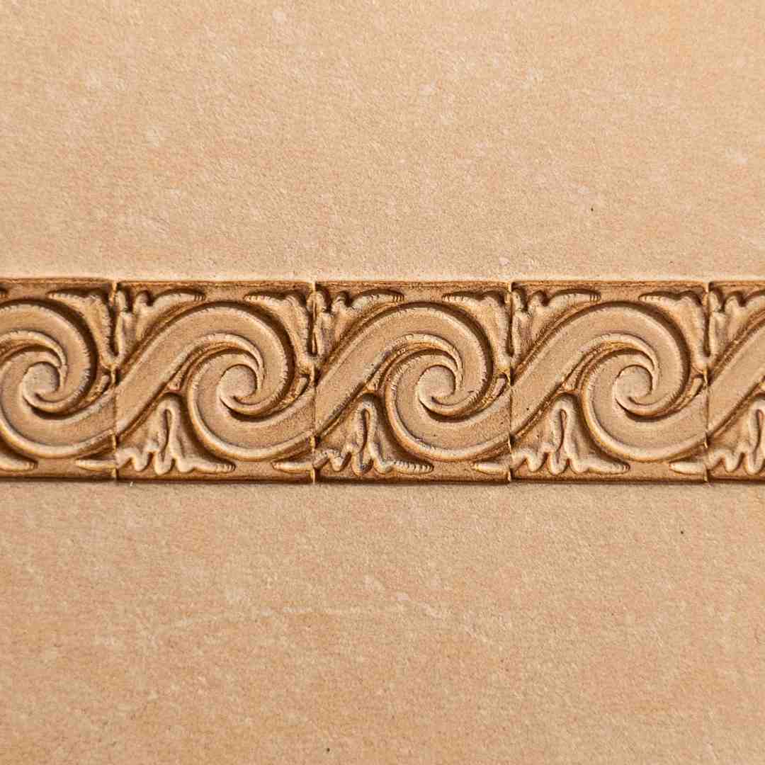 LT181 Swirl Border Leather Stamping Tool– Swirl