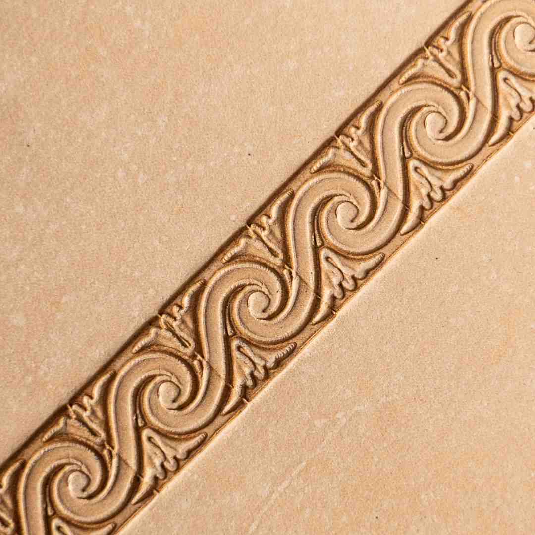 LT181 Swirl Border Leather Stamping Tool– Swirl