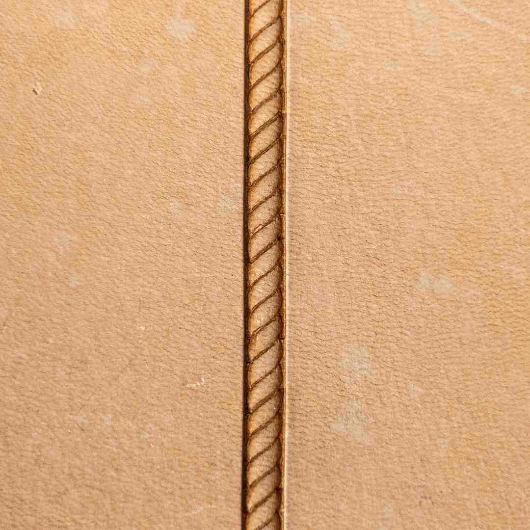 LT190 Rope Border Leather Stamping Tool– Rope Border 14x05mm (9/16x3/16")