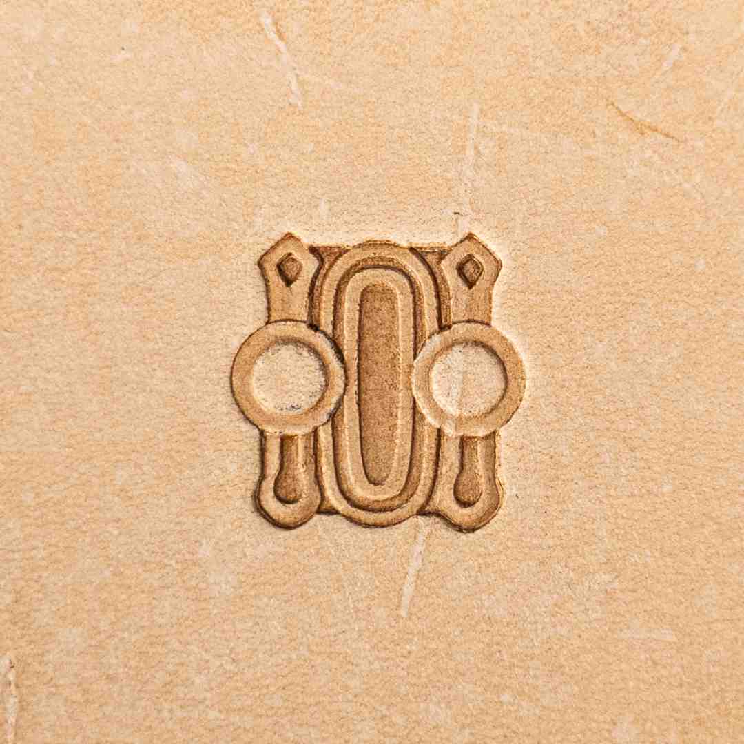 LT183 Oval Border Leather Stamping Tool– Oval Border 16x16mm (5/8" x 5/8")