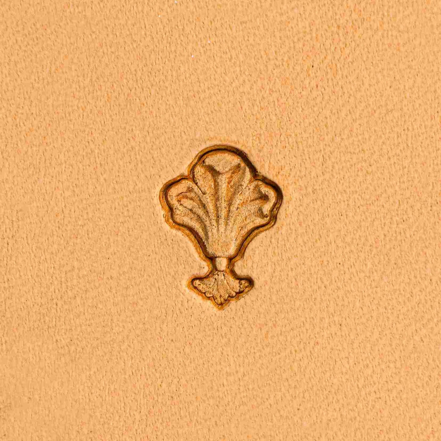 LT314 Flower Leather Stamping Tool–Ornate Design Flower 14x10mm (5/9" x 2/5")