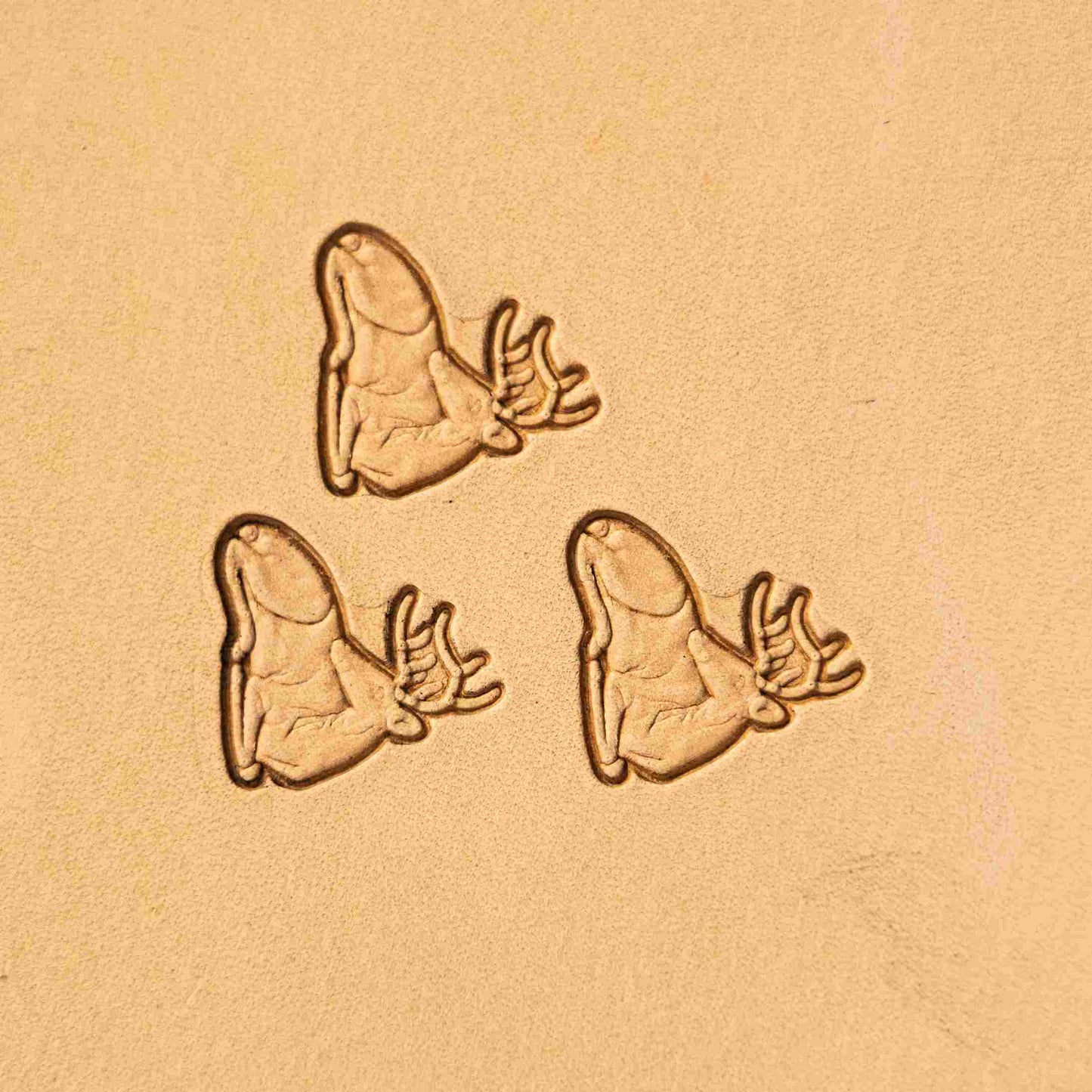 LT006 Stag Head Leather Stamping Tool– Stag Head 16x16mm (5/8"x5/8")