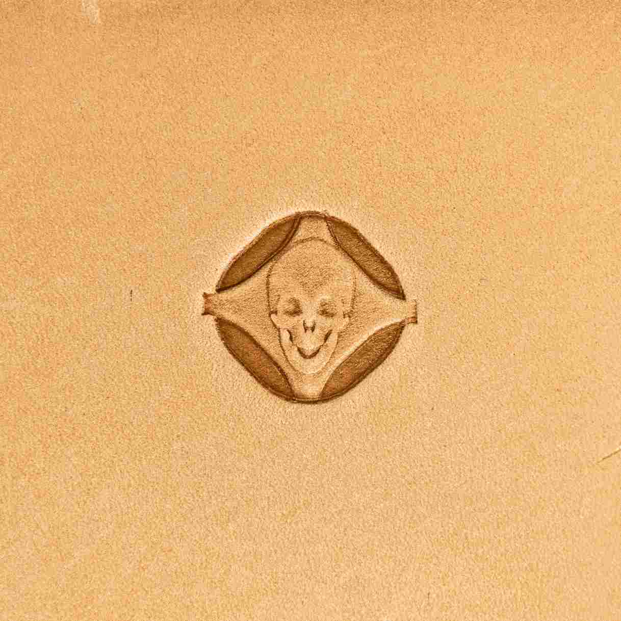 LT022 Skull Leather Stamping Tool–Rhombus Skull