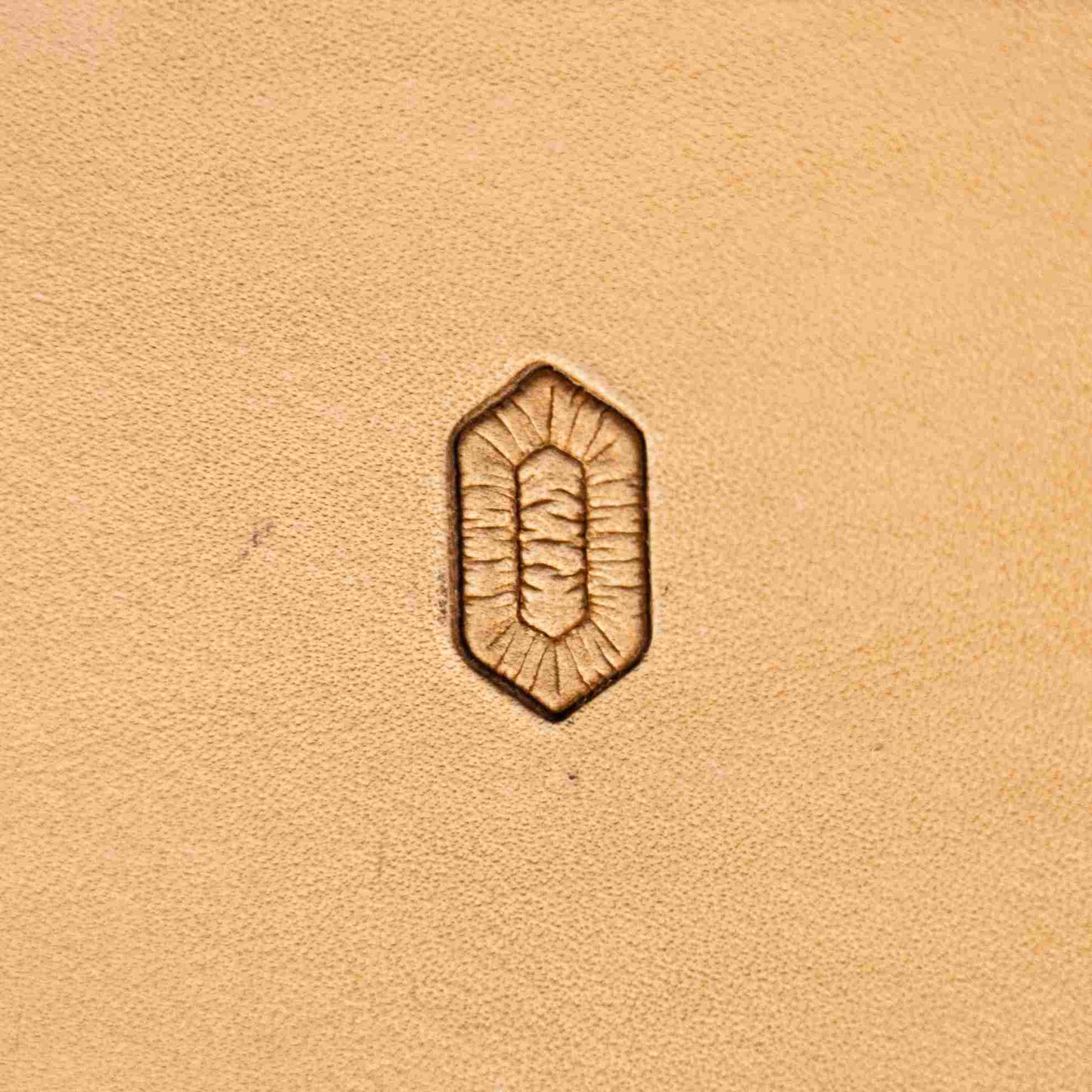 LT029 Geometric Leather Stamping Tool–Honeycomb Style Geometric