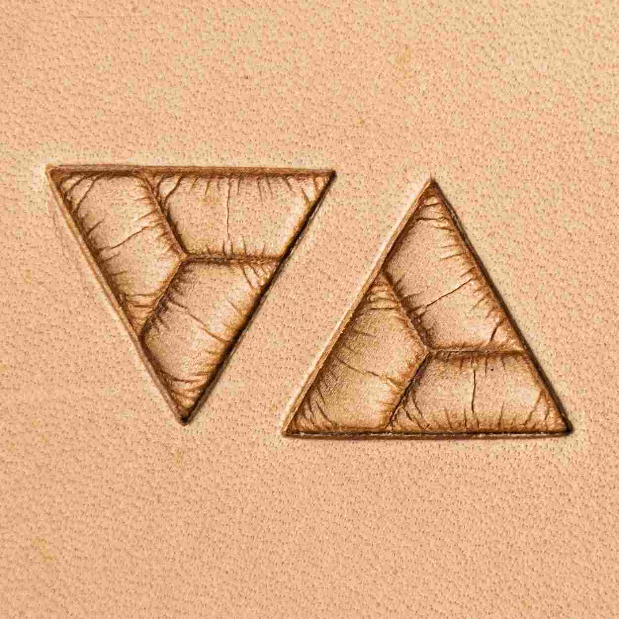 LT038 Geometric Leather Stamping Tool–3D Cubes Geometric