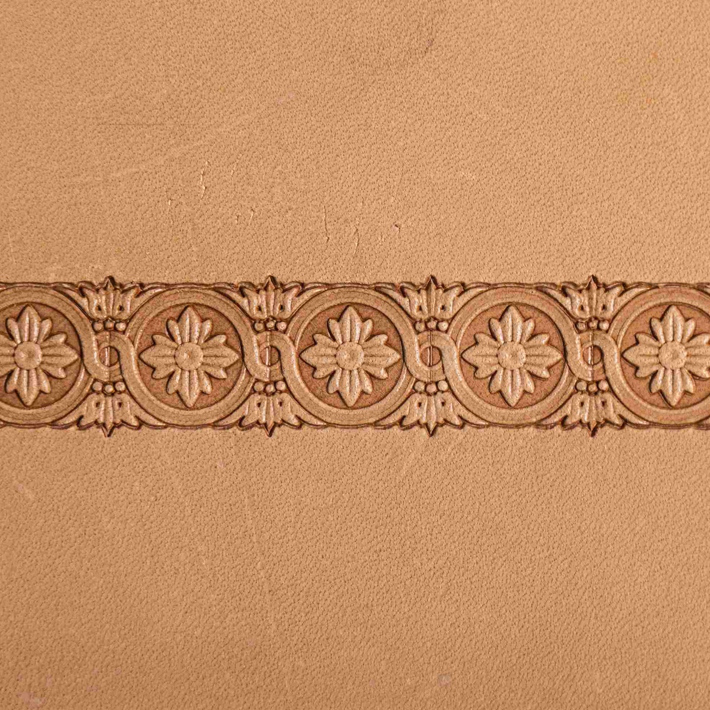 LT076 Flower Leather Stamping Tool–Ornamental Border Flower