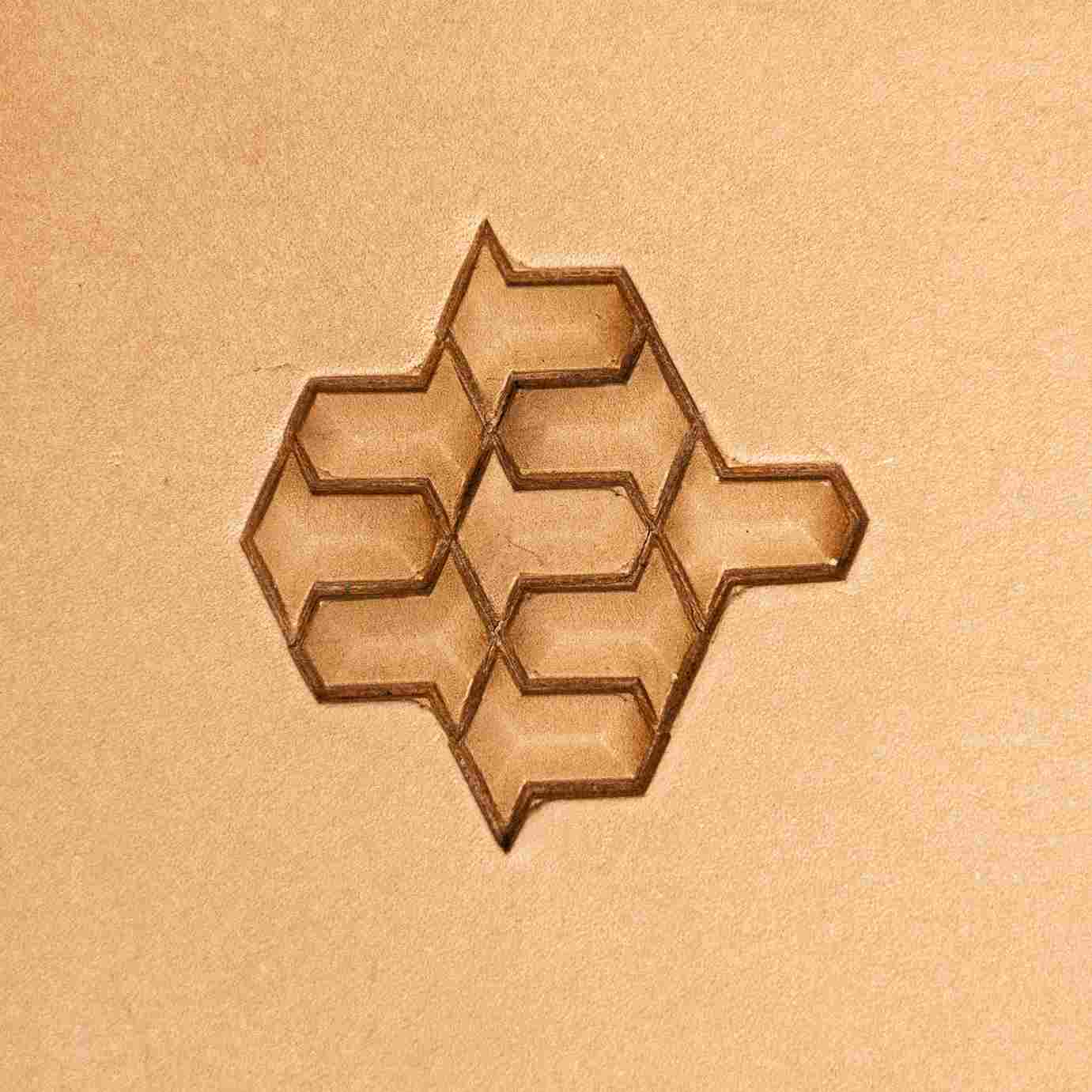 LT023 Geometric Leather Stamping Tool–Arrow Shape Geometric