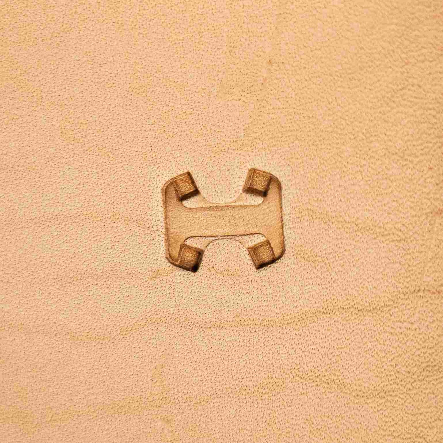 LT018 Geometric Leather Stamping Tool–Interlocking Shapes Geometric 13x11mm (1/2"x7/16")