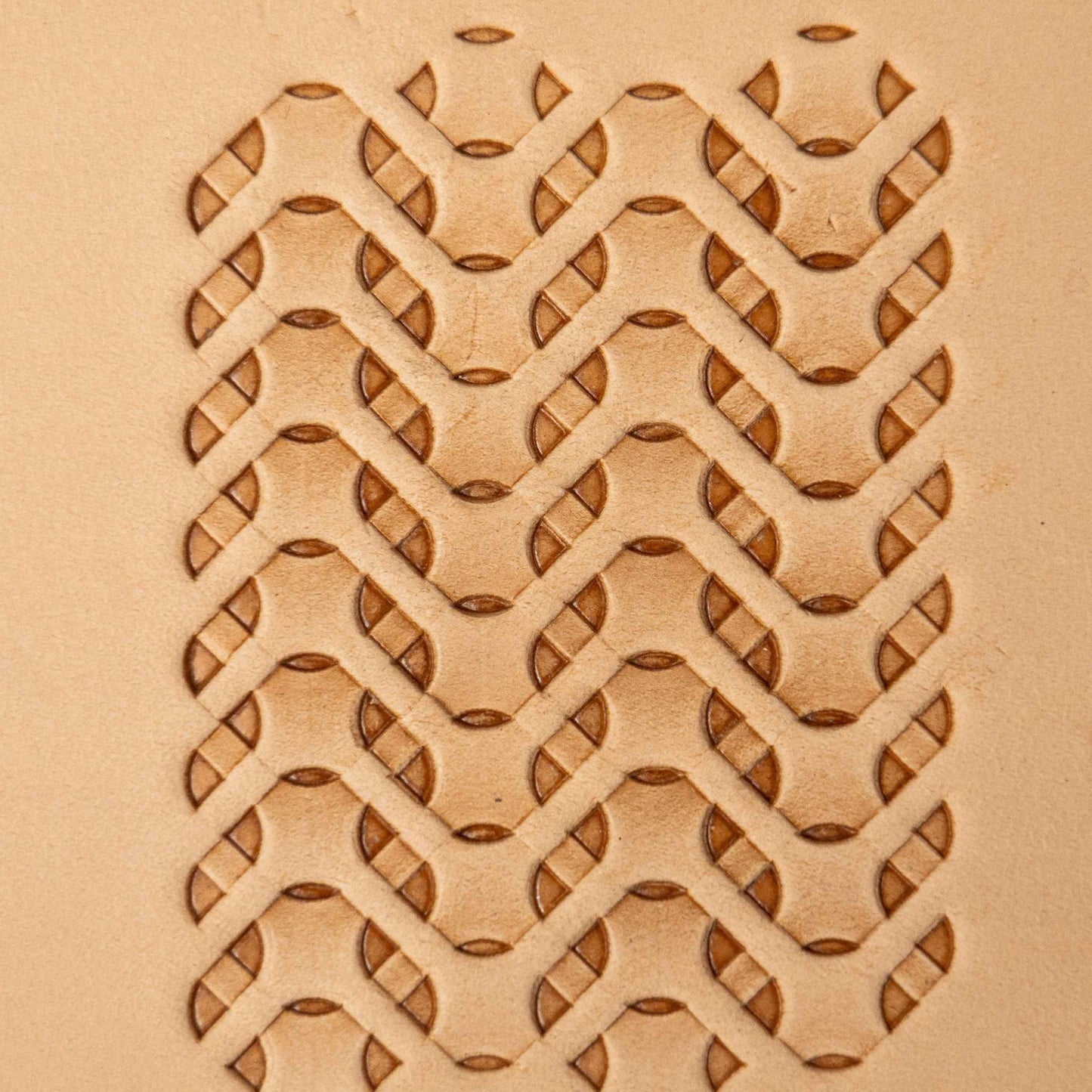 LT005 Basket Weave Leather Stamping Tool–Interlaced Basket Weave