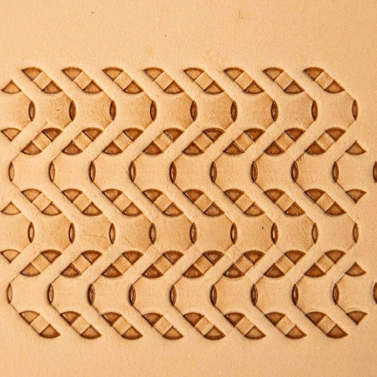 LT005 Basket Weave Leather Stamping Tool–Interlaced Basket Weave