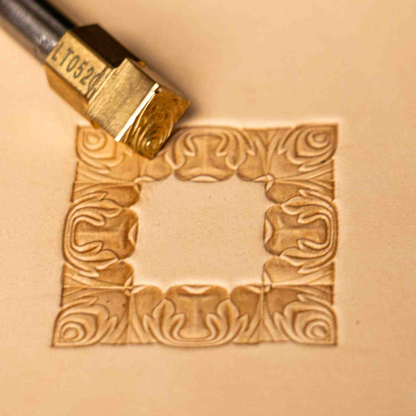 LT052 Ornate Border + Corner Leather Stamping Tool– Ornate Shape