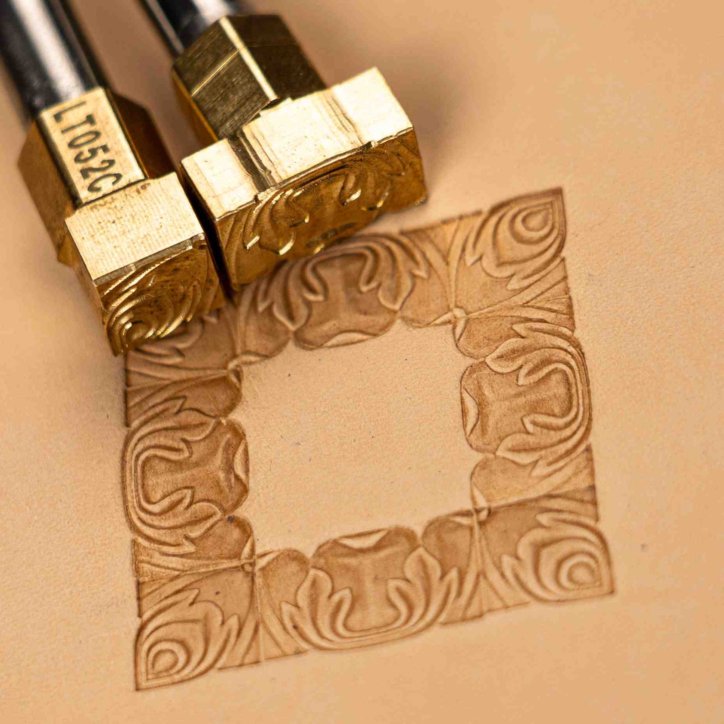 Pattern Leather Stamp – Ornate Border