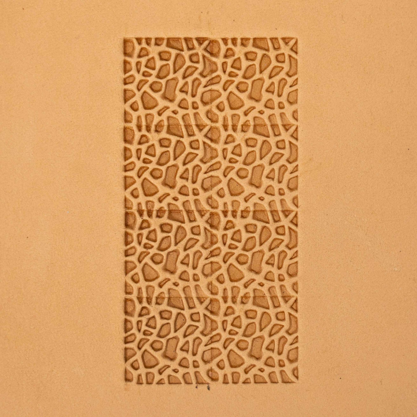 LT114 Mosaic Texture Leather Stamping Tool– Mosaic Texture 16x16mm (5/8" x 5/8")