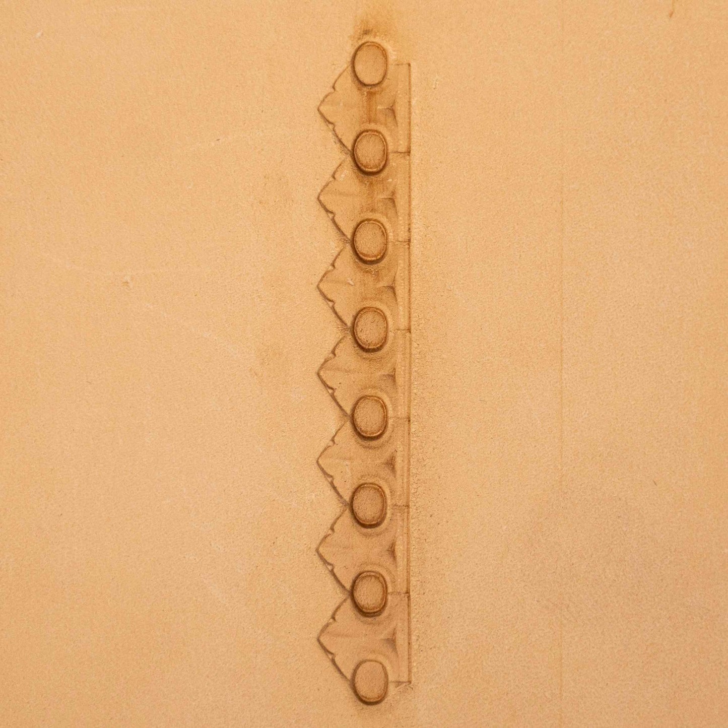 LT126 Circle Border Leather Stamping Tool– Circle Border 14x10mm (5/9" x 2/5")