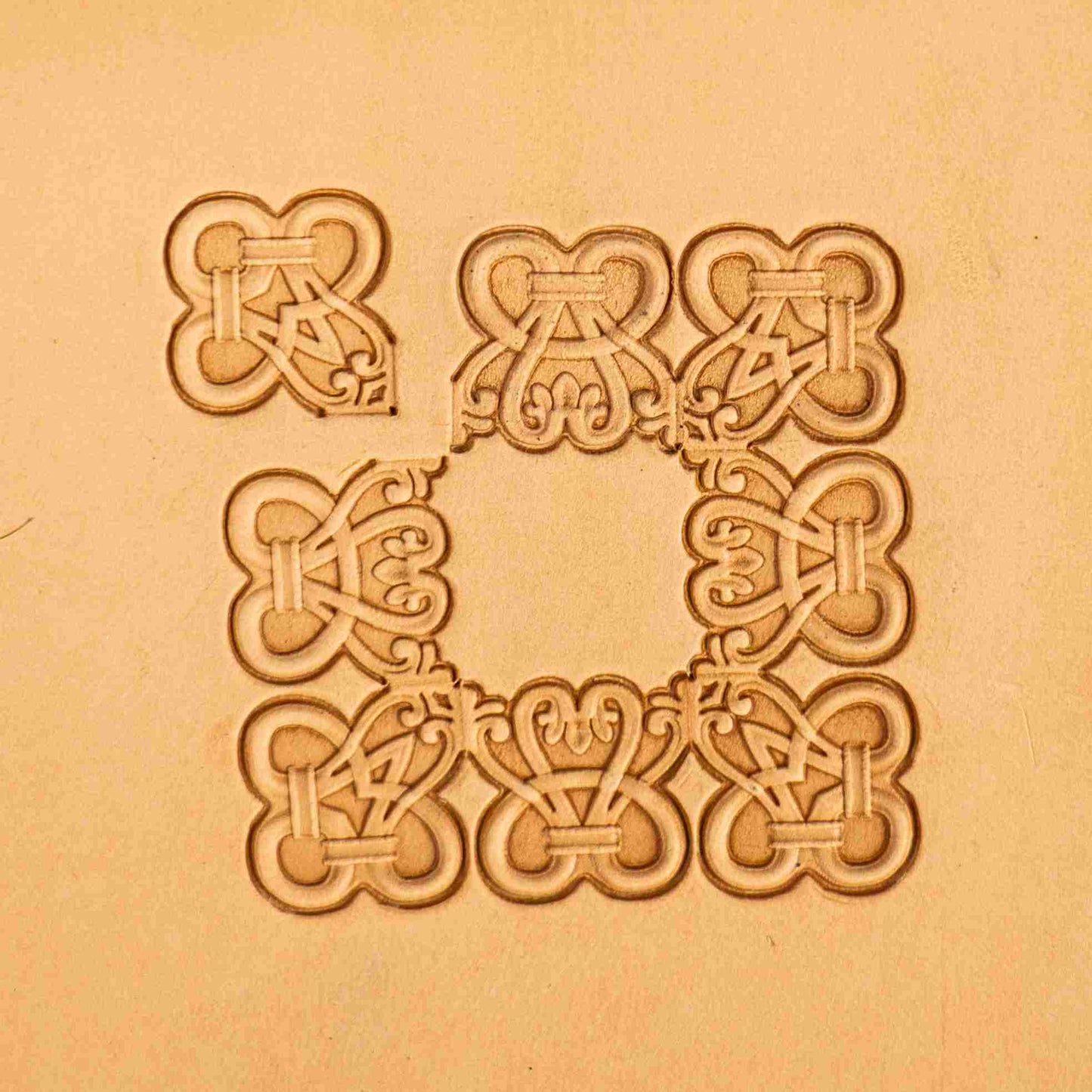 LT128 Geometric Leather Stamping Tool–Celtic Knot Geometric