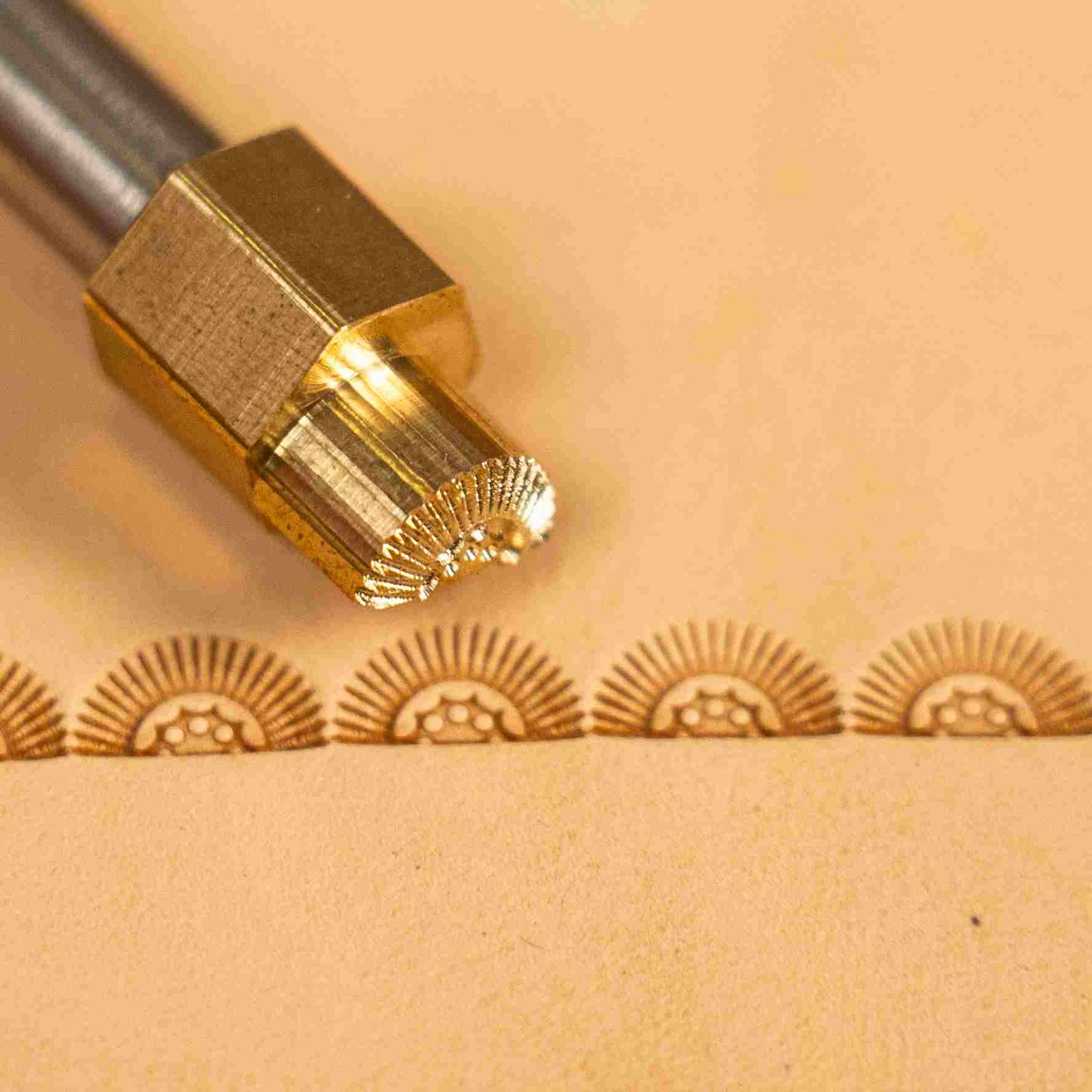 LT133 Sunrise Leather Stamping Tool– Sunrise (3/8x3/16")