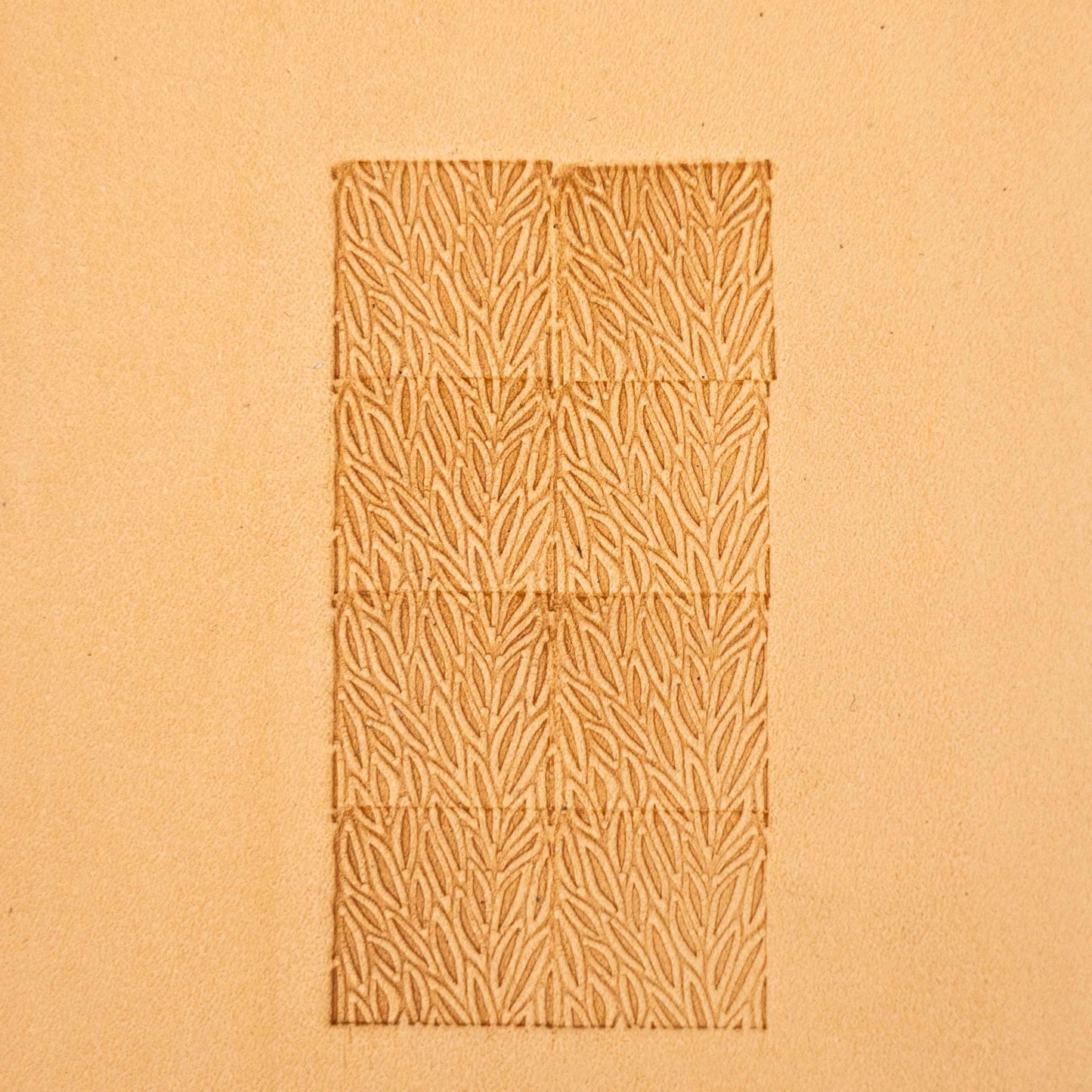LT138 Leafy Texture Leather Stamping Tool– Leafy Texture 16x16mm (5/8" x 5/8")