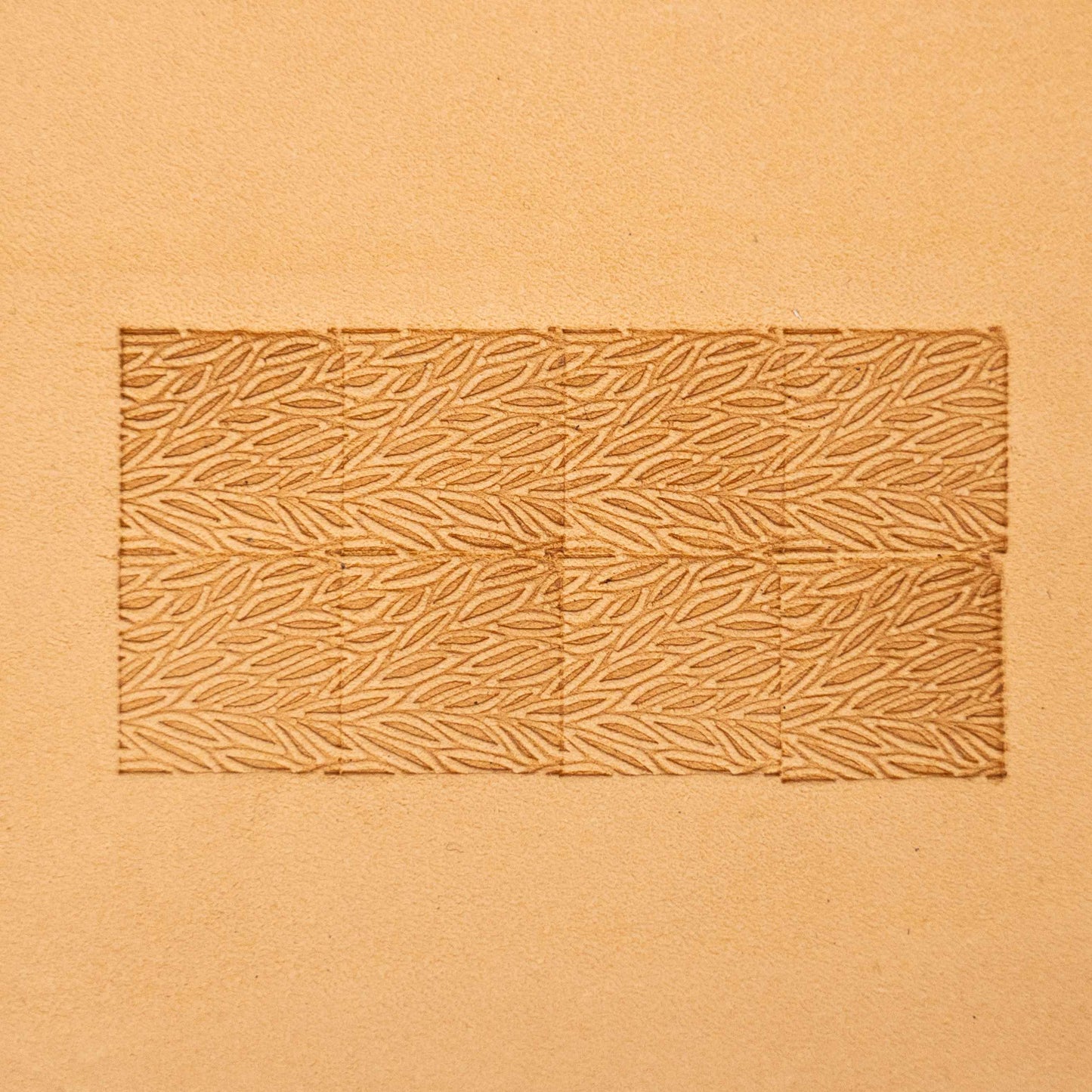 LT138 Leafy Texture Leather Stamping Tool– Leafy Texture 16x16mm (5/8" x 5/8")