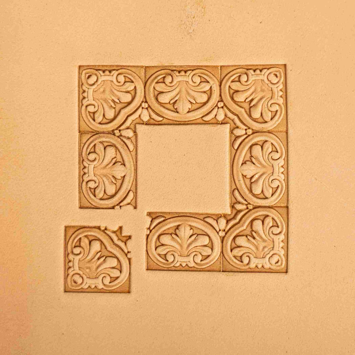 LT146 Border and Corner Premium Leather Stamping Tools for Professional Crafters-16x12mm size