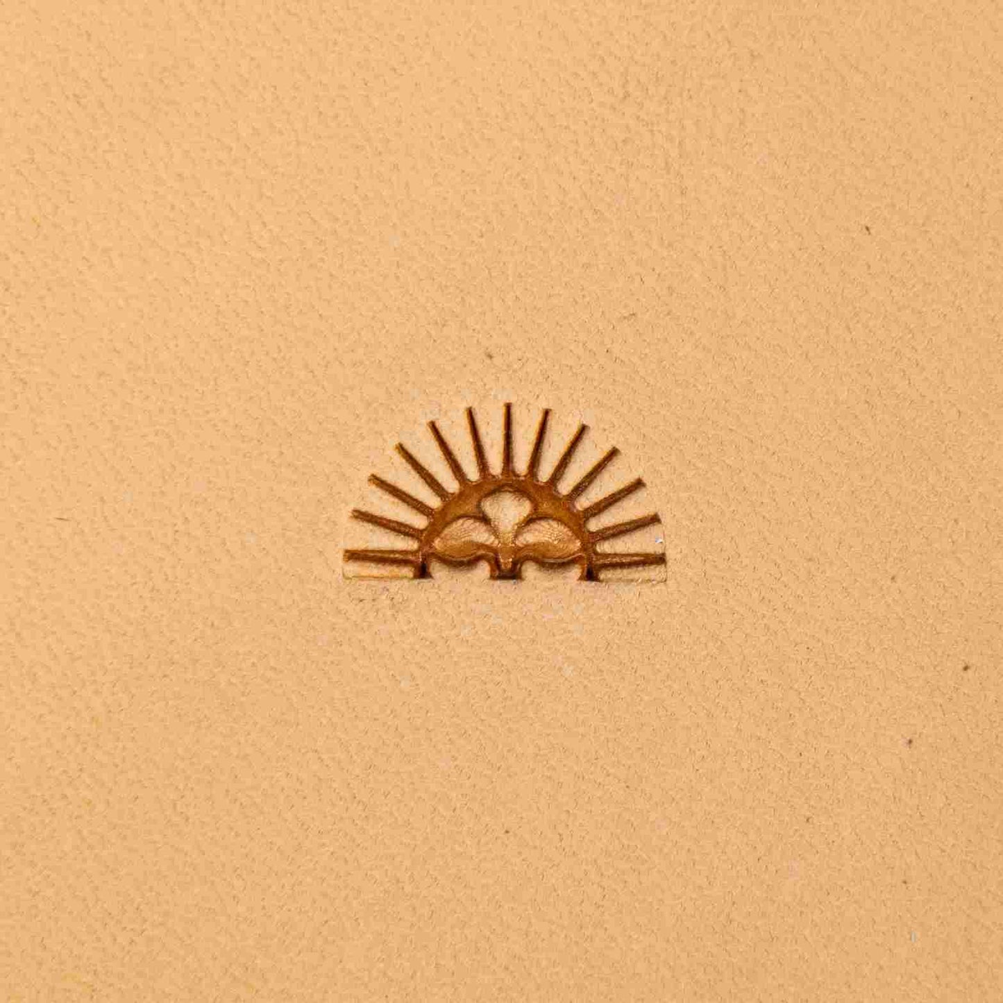LT164 Sunburst Border Leather Stamping Tool– Sunburst Border 11x6mm (7/16" x 3/13")