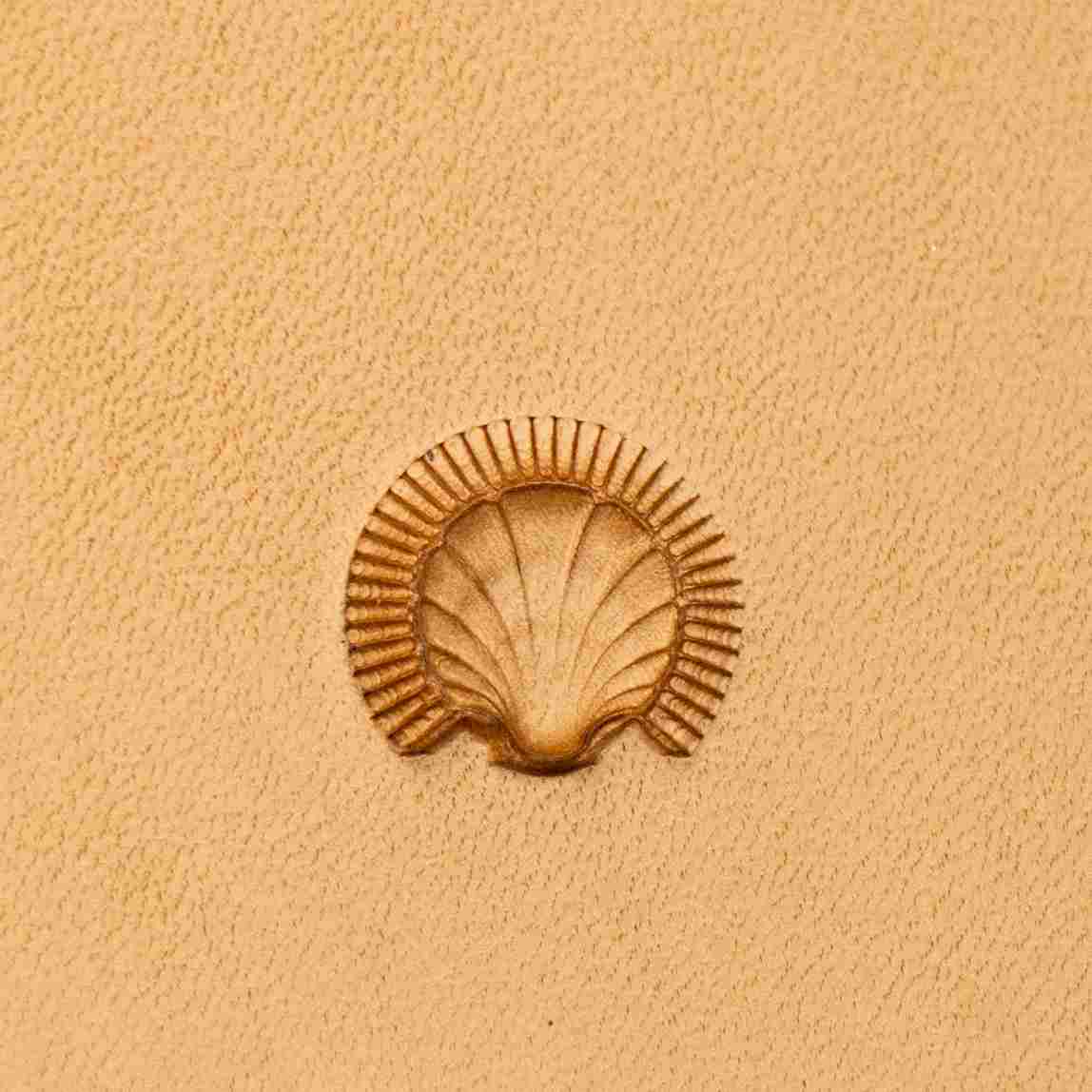 LT185 Shell Fan Leather Stamping Tool– Shell Fan 11x10mm (7/16" x 2/5")