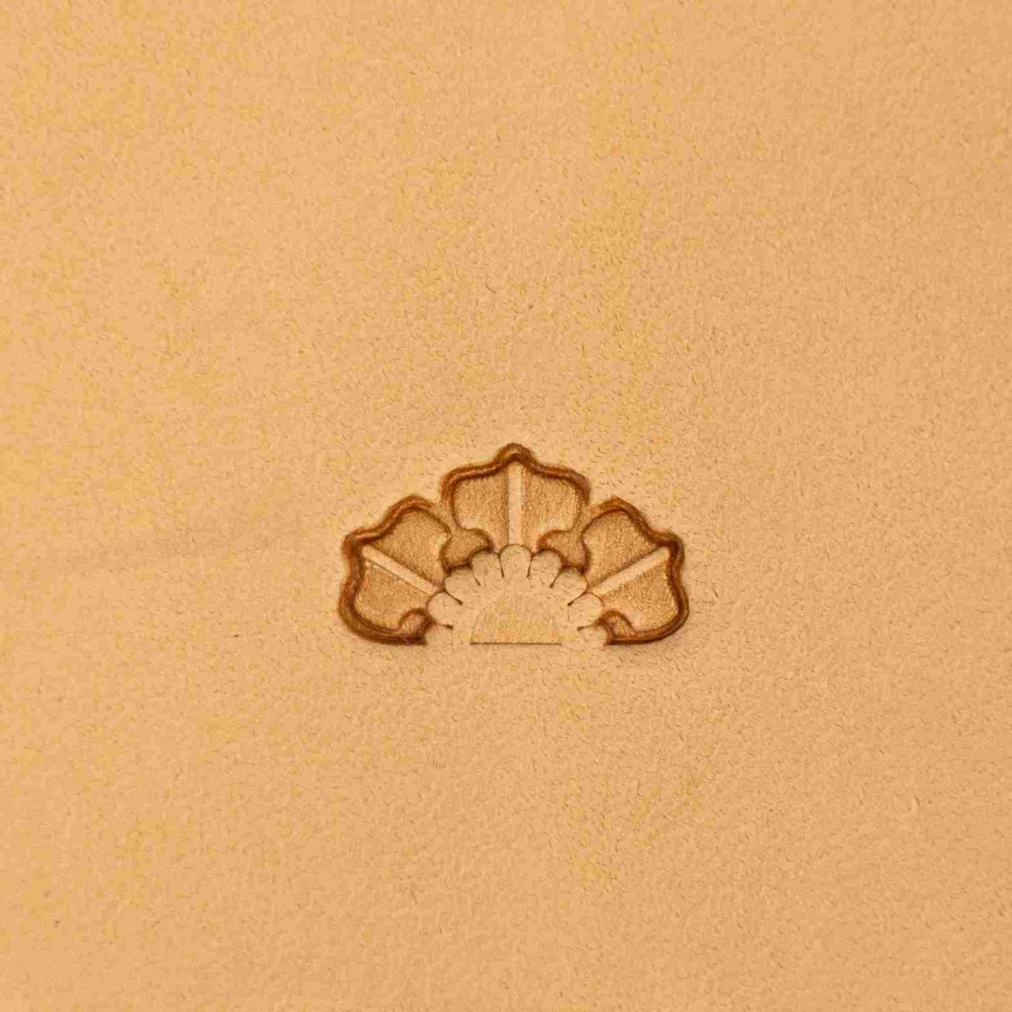 LT189 Fan Border Leather Stamping Tool– Fan Border 12x7mm (7/15" x 3/11")