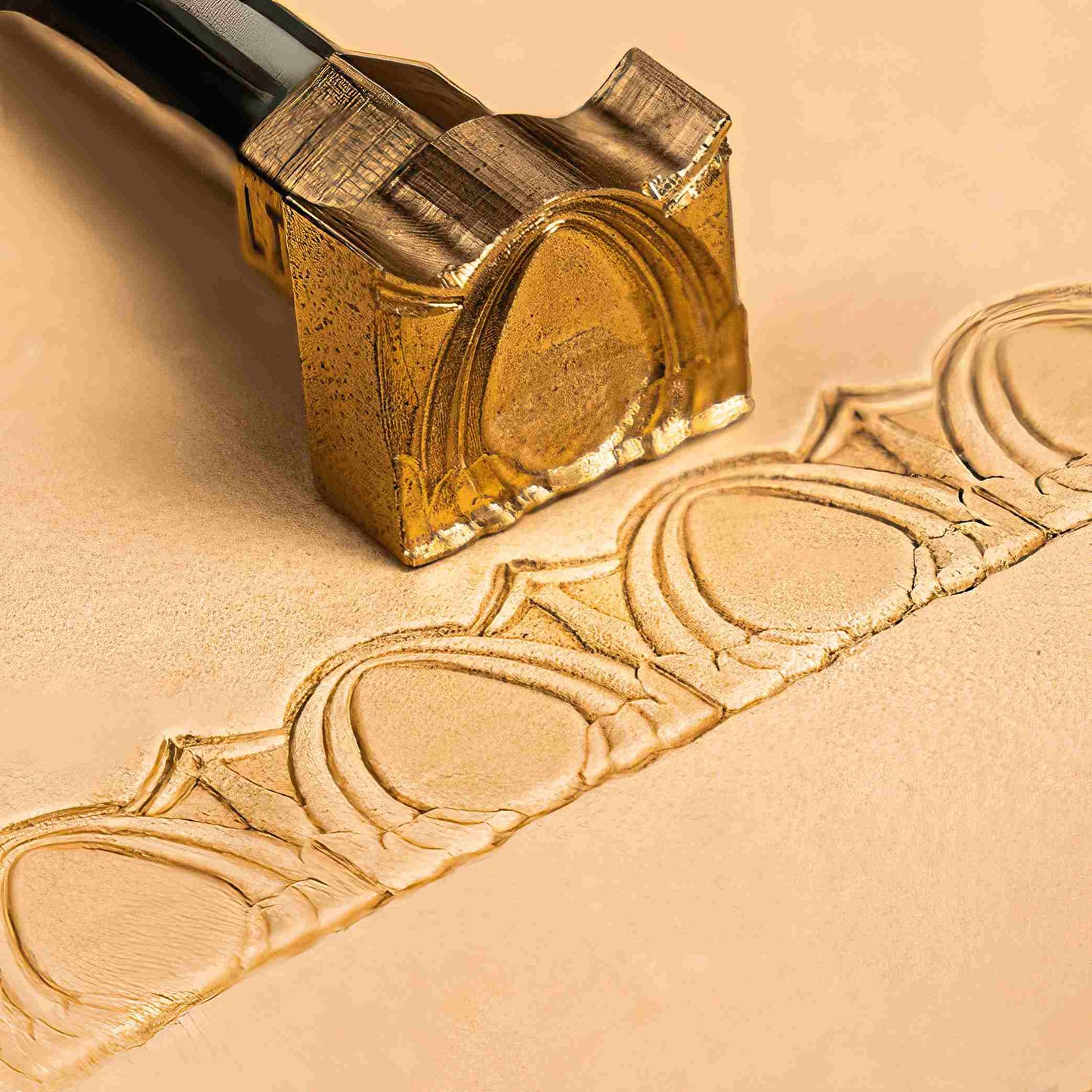 Pattern Leather Stamp – Art Deco