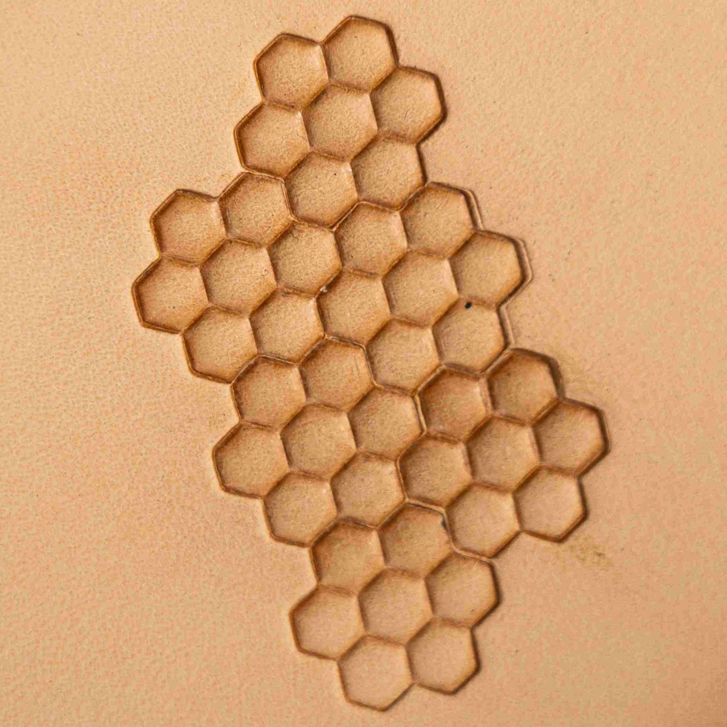 LT212 Bee Leather Stamping Tool–Honeycomb Bee 17x6mm (2/3" x 3/13")