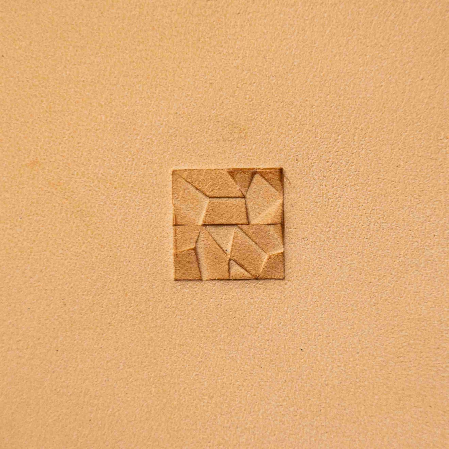 LT374 Geometric Leather Stamping Tool–Mosaic Style Geometric 13x13mm (1/2" x 1/2")