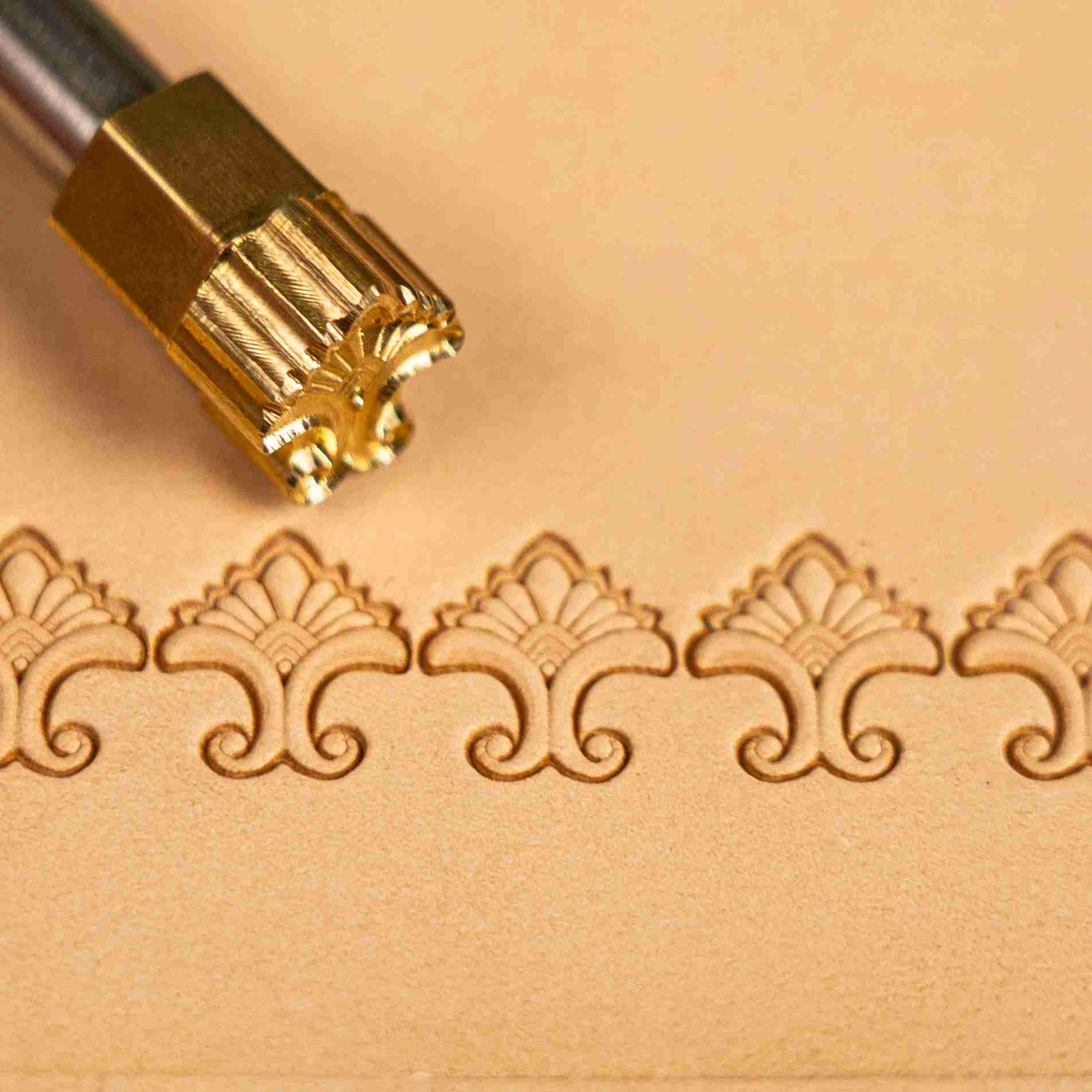 Pattern Leather Stamp – Ornate Border