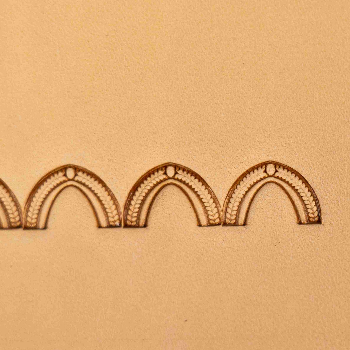 LT196 Arch Border Leather Stamping Tool– Arch Border 14x9mm (5/9" x 5/14")