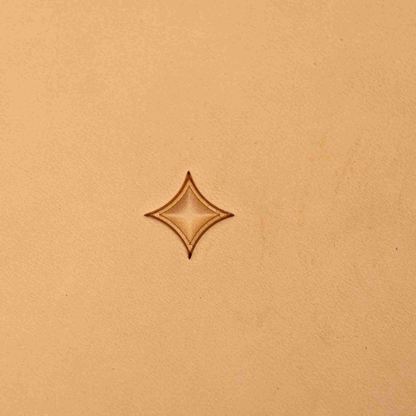 LT217 Geometric Leather Stamping Tool–Diamond Tiles Geometric 13x13mm (1/2" x 1/2")
