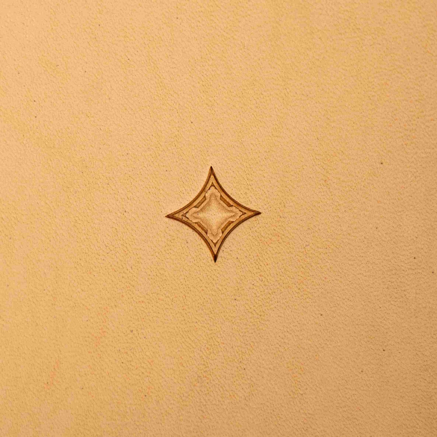 LT220 Geometric Leather Stamping Tool–Diamond Tiles Geometric 15x15mm (7/12" x 7/12")